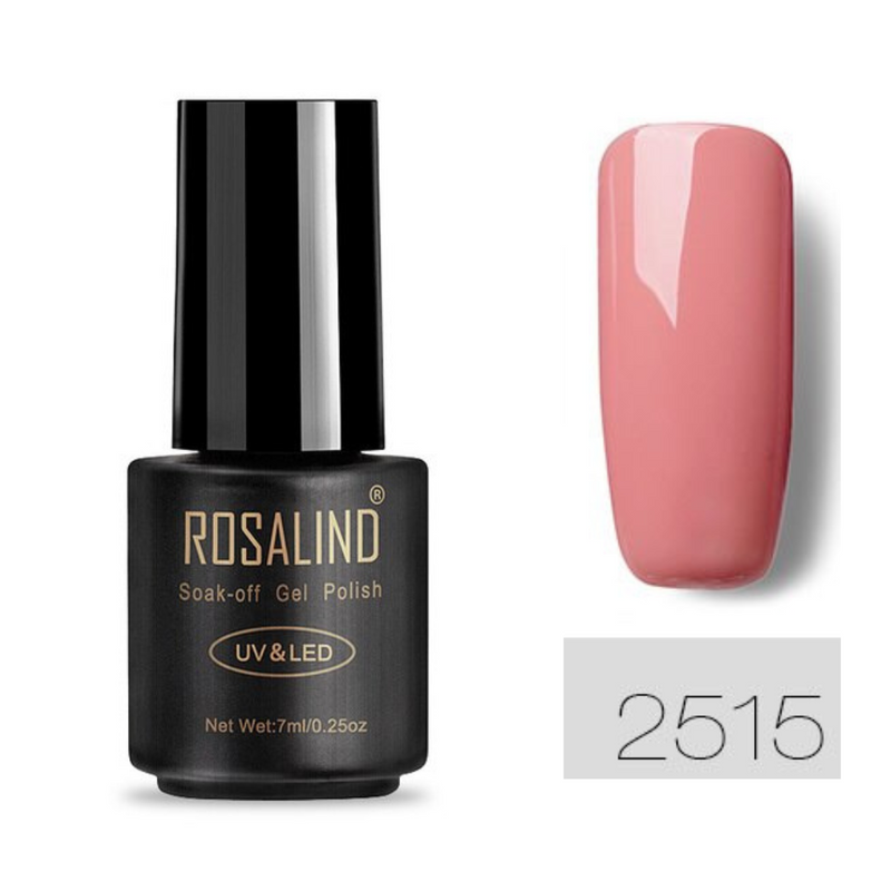 Rosalind Soak Off UV Nail Gel Polish 7ml Color -