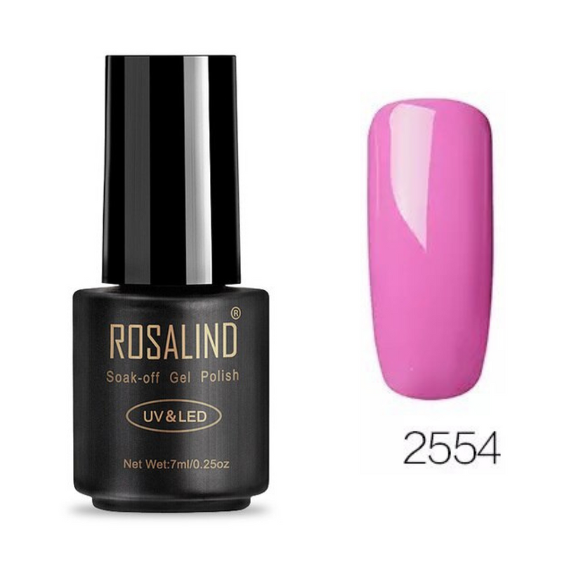 Rosalind Soak Off UV Nail Gel Polish 7ml Color -