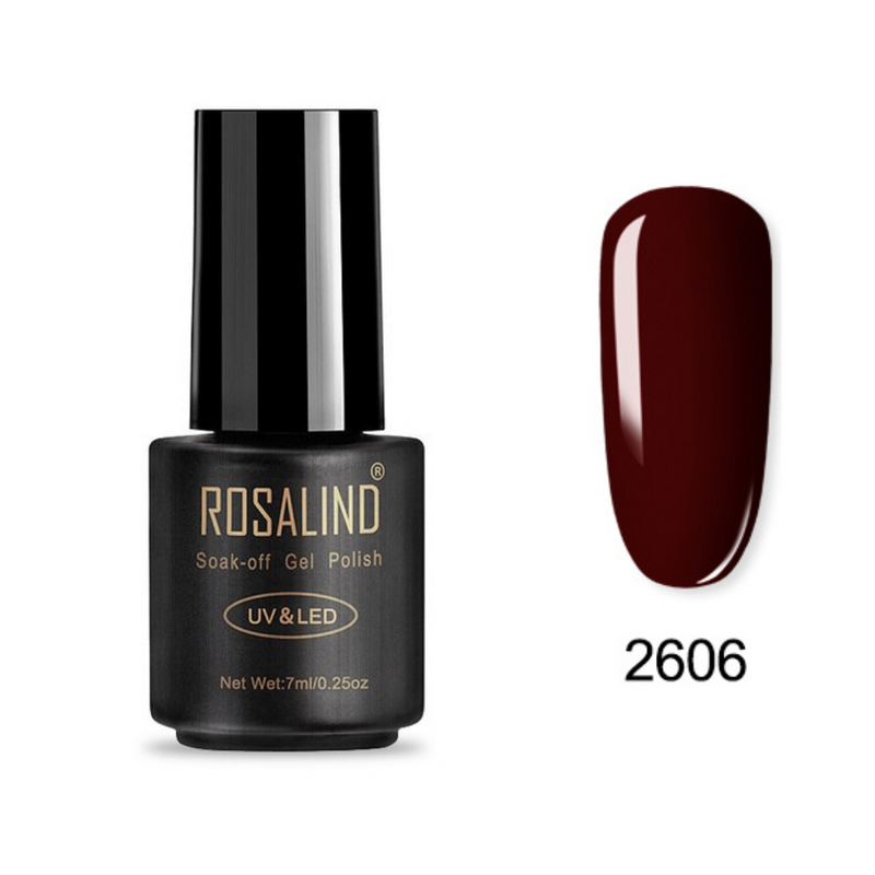 Rosalind Soak Off UV Nail Gel Polish 7ml Color -