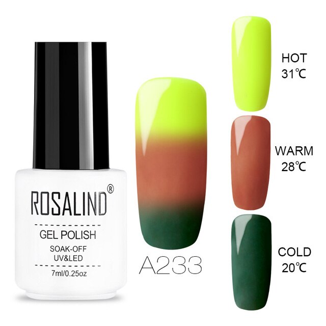 Rosalind Temperature Change UV Gel 7ml Color -