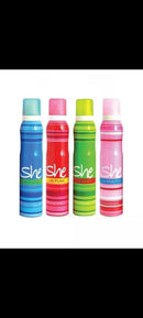 Pack of 4 - She Body Spray - 200ml