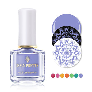 Born Pretty UV Nail Gel Stamping Shannon Macarons Color