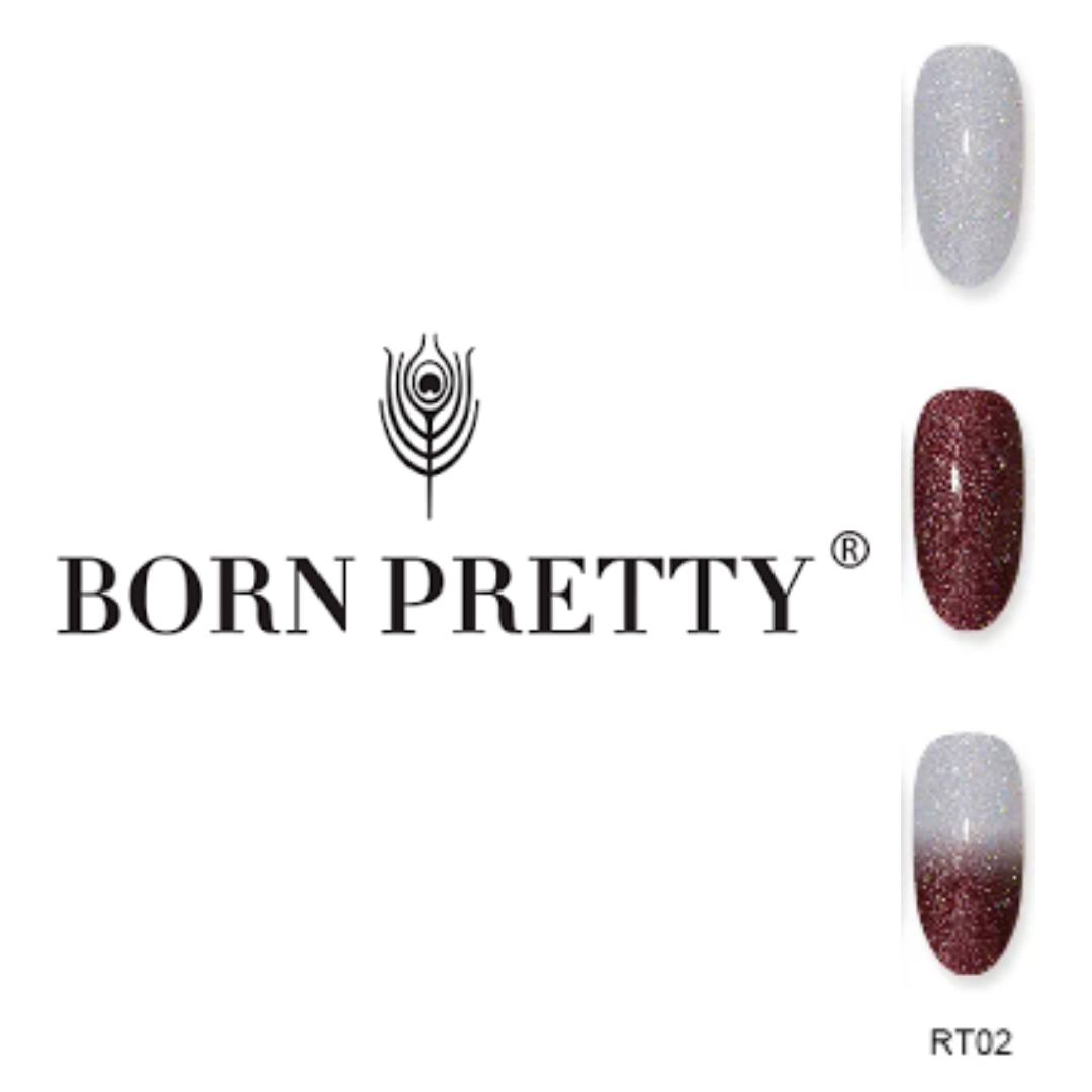 Born Pretty UV Nail Gel Stamping Shimmer Thermal Nail Gel Color  #BP-RT02 Charming Princess