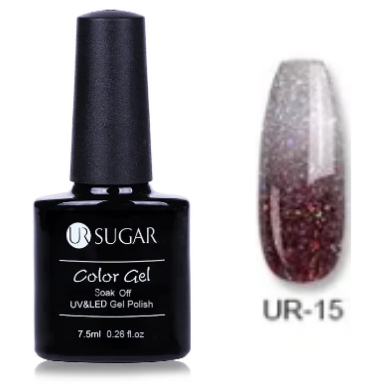 UR Sugar UV Nail Gel - Top Grade Rainbow Thermal Gel Color UR-15