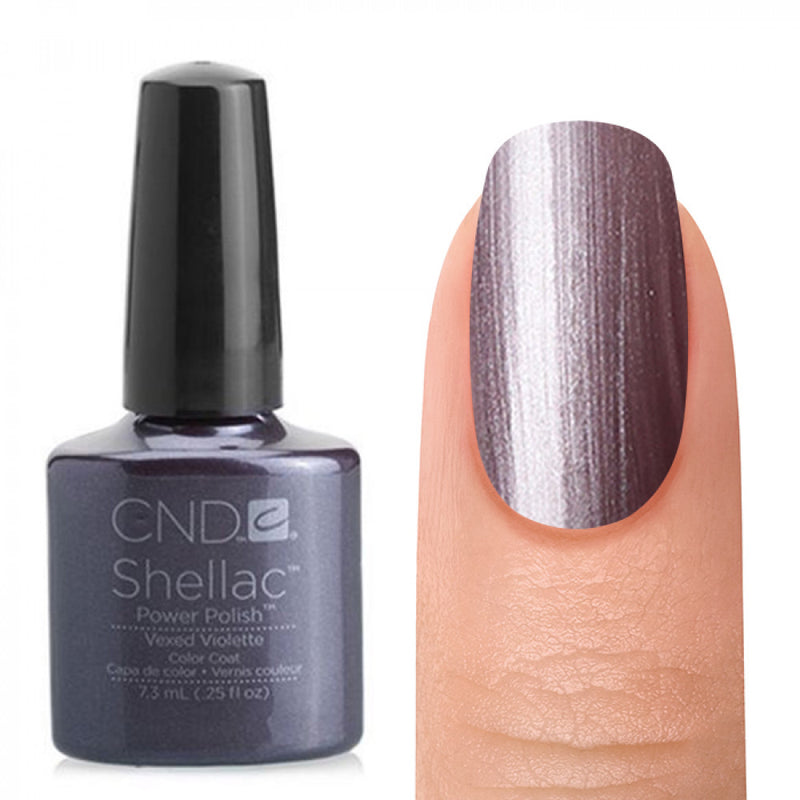 CND Shellac UV Nail Gel Polish 7.3ml Color - Vexed Violette