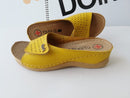 Women Casual Shoes yellow color
