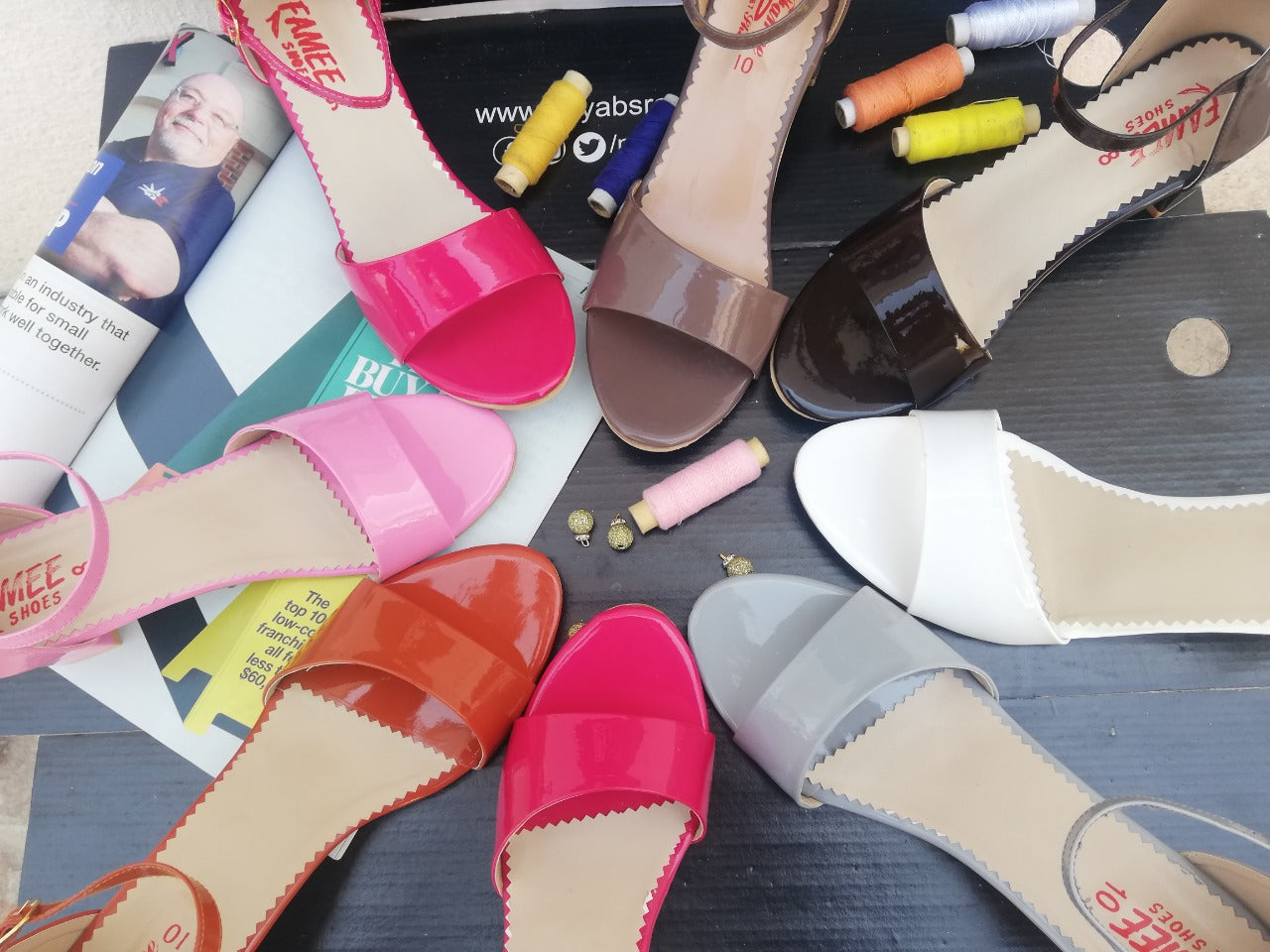 Women Sandal block heel black