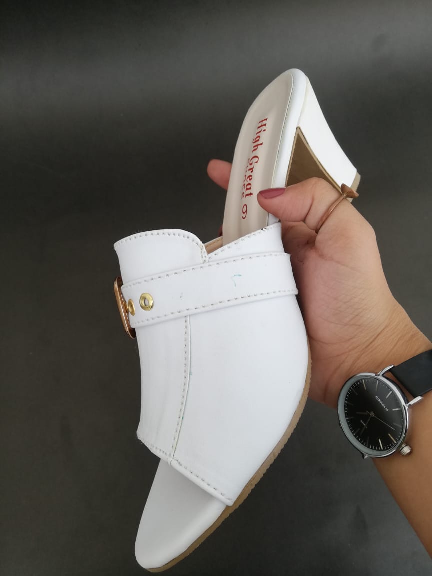 Designer Women Shoes White