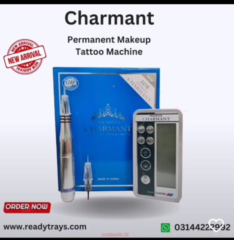 Premium Charmant Digital Permanent Makeup machine Permanent Eyebrow Lips Tattoo Machine