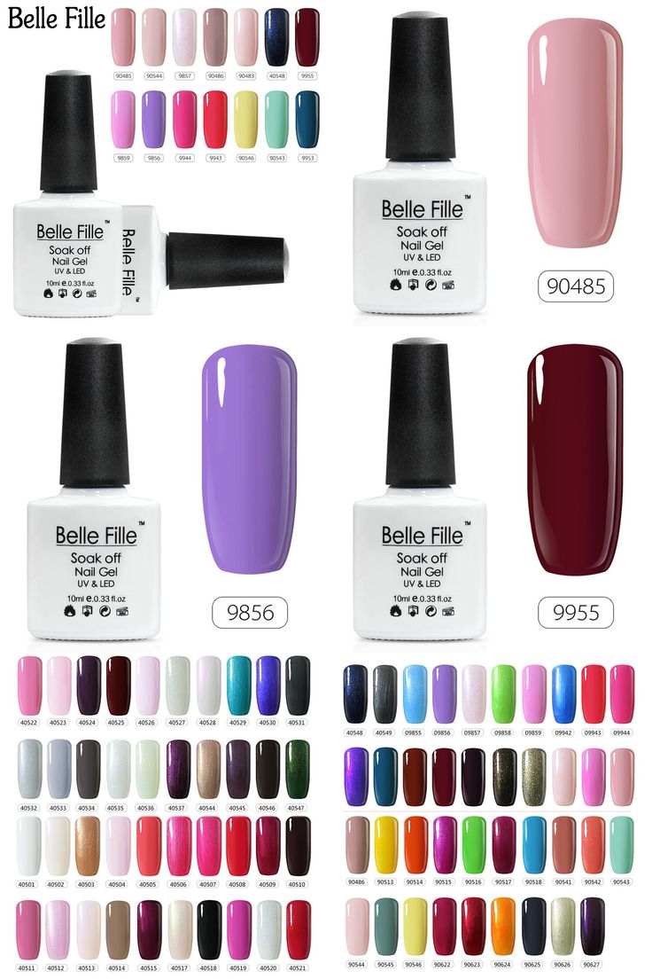 Belle Fille Nail Gel Polish 10ml