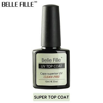 Belle Fille  Capa Superior UV top coat Clean free -10ml