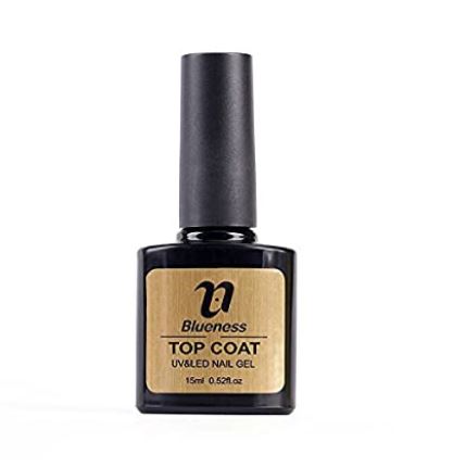 Blueness 15Ml/Bottle Soak Off Nail Art Decorations Uv Gel Glue Varnish Liquid Top Coat And Base Coat Long Lasting Gel Polish