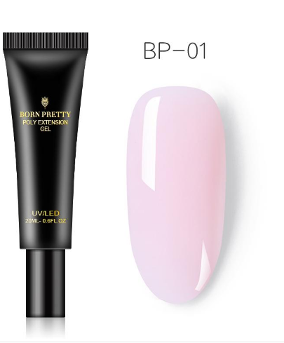 Born Pretty 01 Poly extension Gel Nail Building Soak Off Gel 20 ml