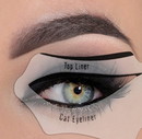 Cat Eyes and Smokey Eyes Eyeliner Stencil - Quick Eye Makeup Tool Set