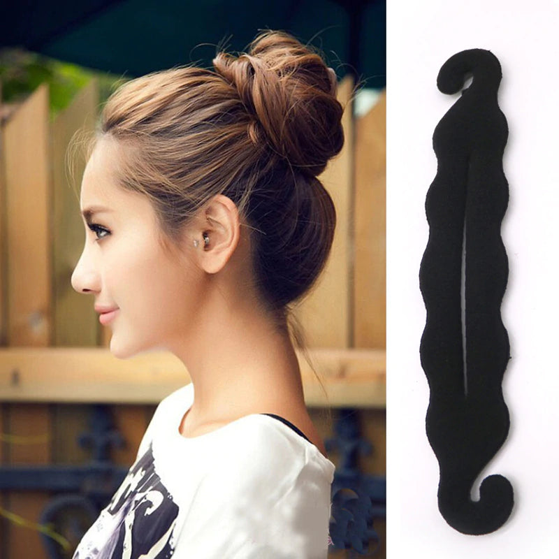 Bun Maker Foam Sponge Bun Shaper Hair Accessories