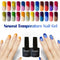 Decouvrir Gel polish colors thermal mix 8ml- pack of 10
