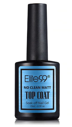 Elite No Clean UV Gel  Matt Top Coat 15 ml