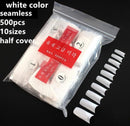 White French Tips 500pcs Pack Pro quality