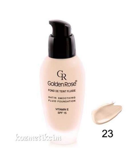 Golden Rose Fond De Tent Fluide Foundation 23 with SPF 15