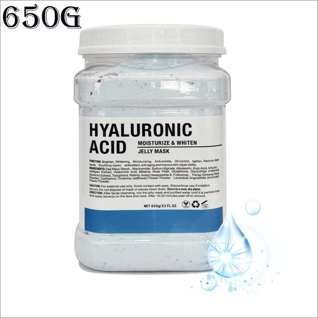 Hyaluronic Acid  SPA jelly mask (650g Jar) for beauty salon