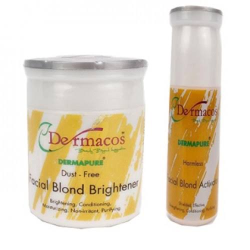 DERMACOS Whitening Blond 200ml With Facial blond Brightener 200gm