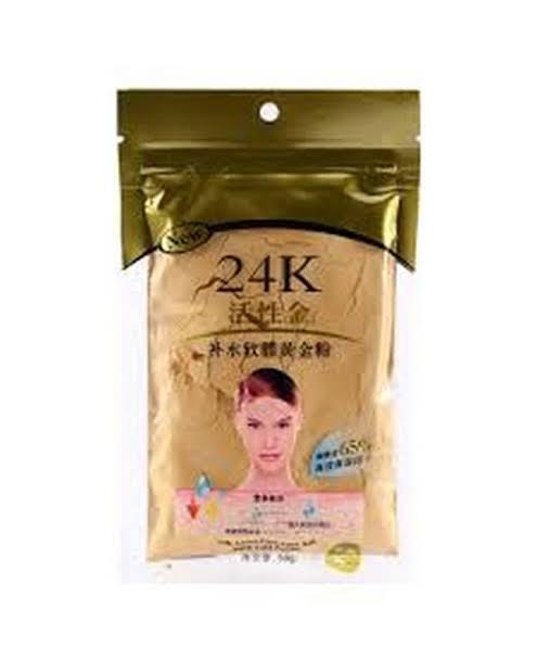 Bioaqua 24k Active Gold Aqua Soft Mask Gold Powder 50g