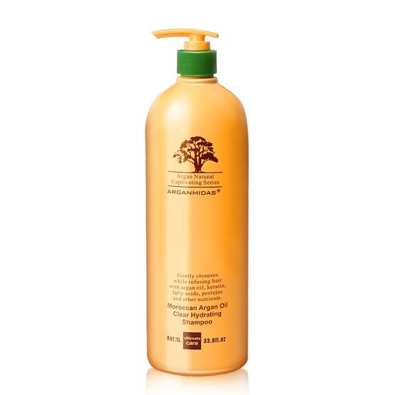 Pack of 2 Pure Arganmidas Moroccan Argan Oil Shampoo 1L,  Conditioner 1L