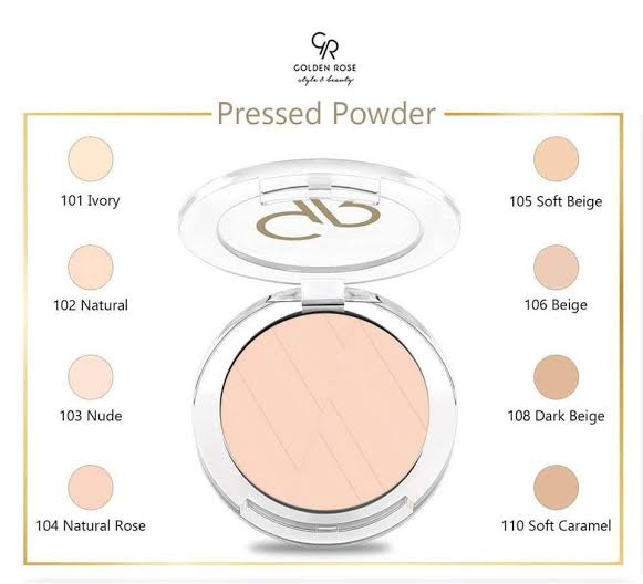 Golden Rose Pressed Powder Foundation-110 Ivory with SPF 15