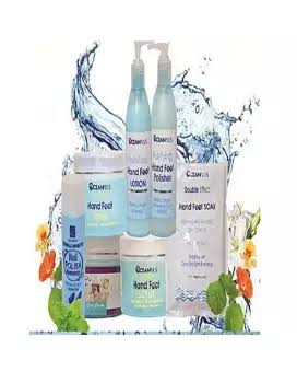 Pack of 7 Ocean Plus Manicure and Pedicure kit 300ml medium Size