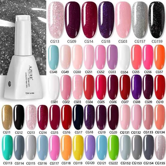 Azure Soak Off UV Gel Nail Gel Polish 12ml