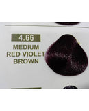 BREMOD Fashion Hair Color Medium Red Violet Brown 4.66