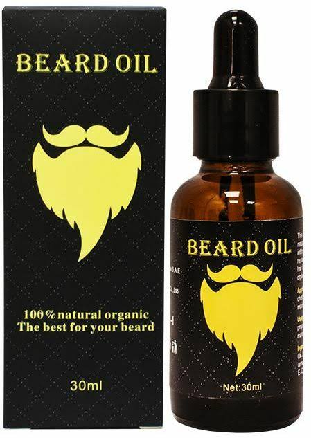Beard Oil 100% Natural Organic 30ml.