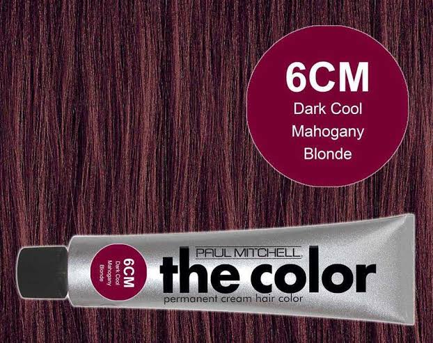 PAUL MITCHEL Hair Color 6CM (Dark Cool Mahogany Blonde)