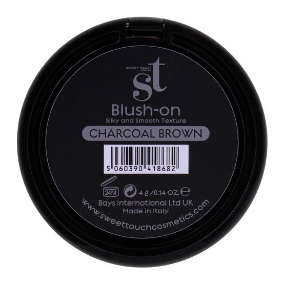 Sweet Touch London Blush On, Charcoal Brown, Silky And Smooth Texture