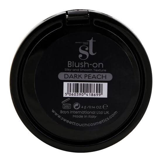 Sweet Touch London Blush On, Dark Peach, Silky And Smooth Texture