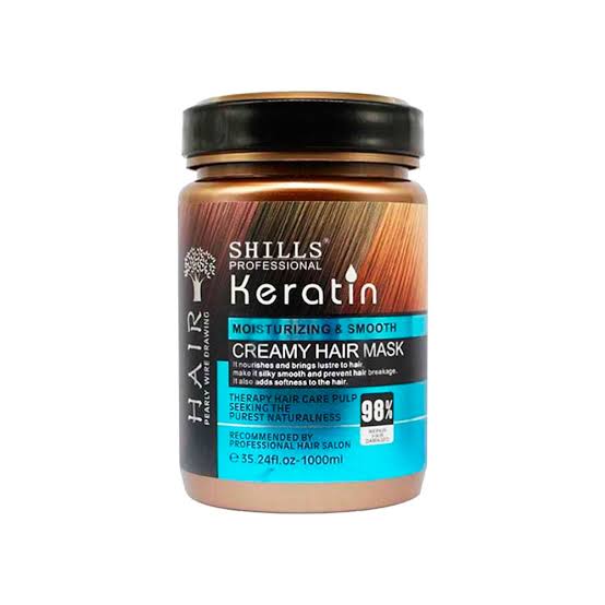 Keratin Moisturizing and Smooth Creamy Hair Mask 1000 ml