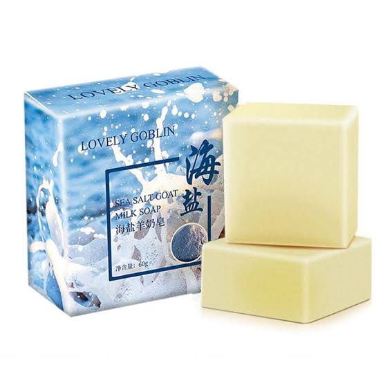 Lovely Goblin Sea Salt Goat soap.