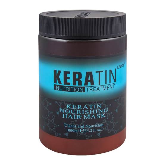 Keratin Nourishing and smooth creamy hair mask 1000ml.