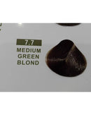 BREMOD Fashion Hair Color Medium Green Blonde 7.7