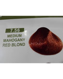 BREMOD Fashion Hair Color Medium Mahogany Red Blond 7.56