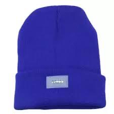 Led wool hat 5 light  luminous knitted wool hat led fishing maintenance lighting hat led hip-hop hat