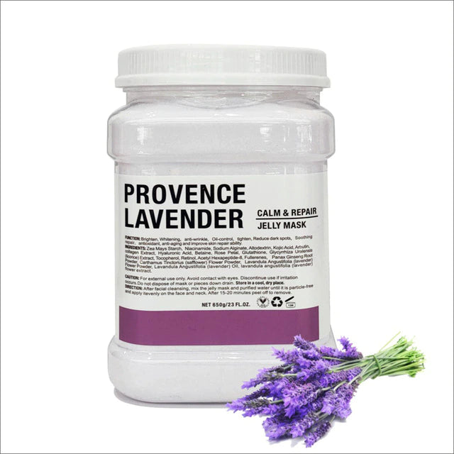 Provence Lavender SPA jelly mask (650g Jar) for beauty salon