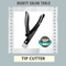 Acrylics Black Matt Nail Tip Cutter Premium Quality - Professional Use