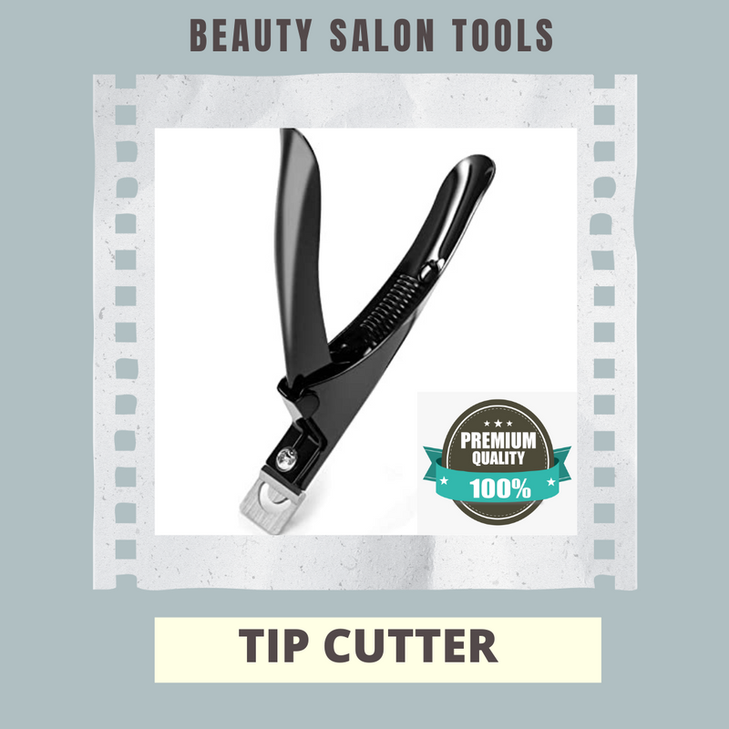 Acrylics Black Matt Nail Tip Cutter Premium Quality - Professional Use