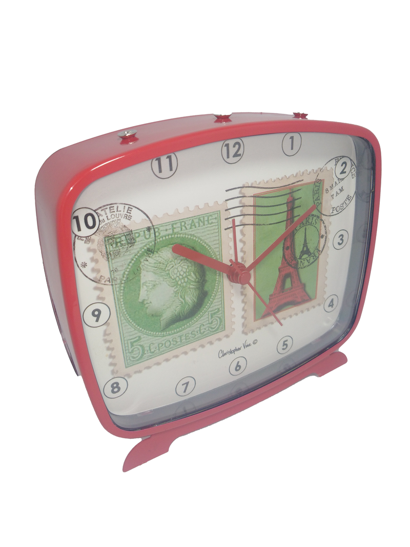 Alaram Clock by Christopher CVD Red